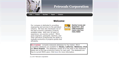 Desktop Screenshot of petrocalc.com