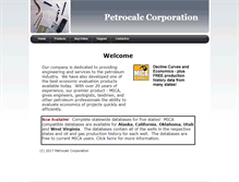 Tablet Screenshot of petrocalc.com